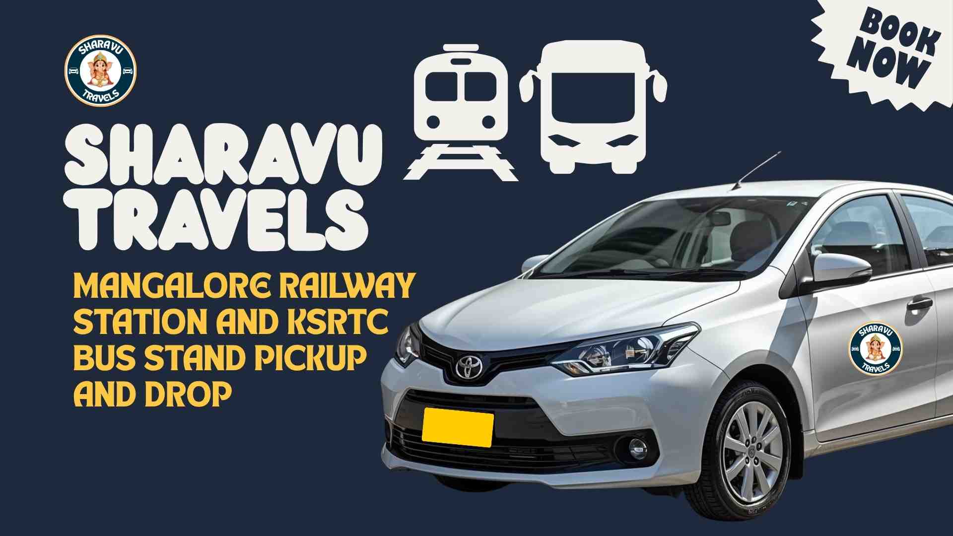 Pickups from Mangalore Railway Stations and KSRTC Bus Stand