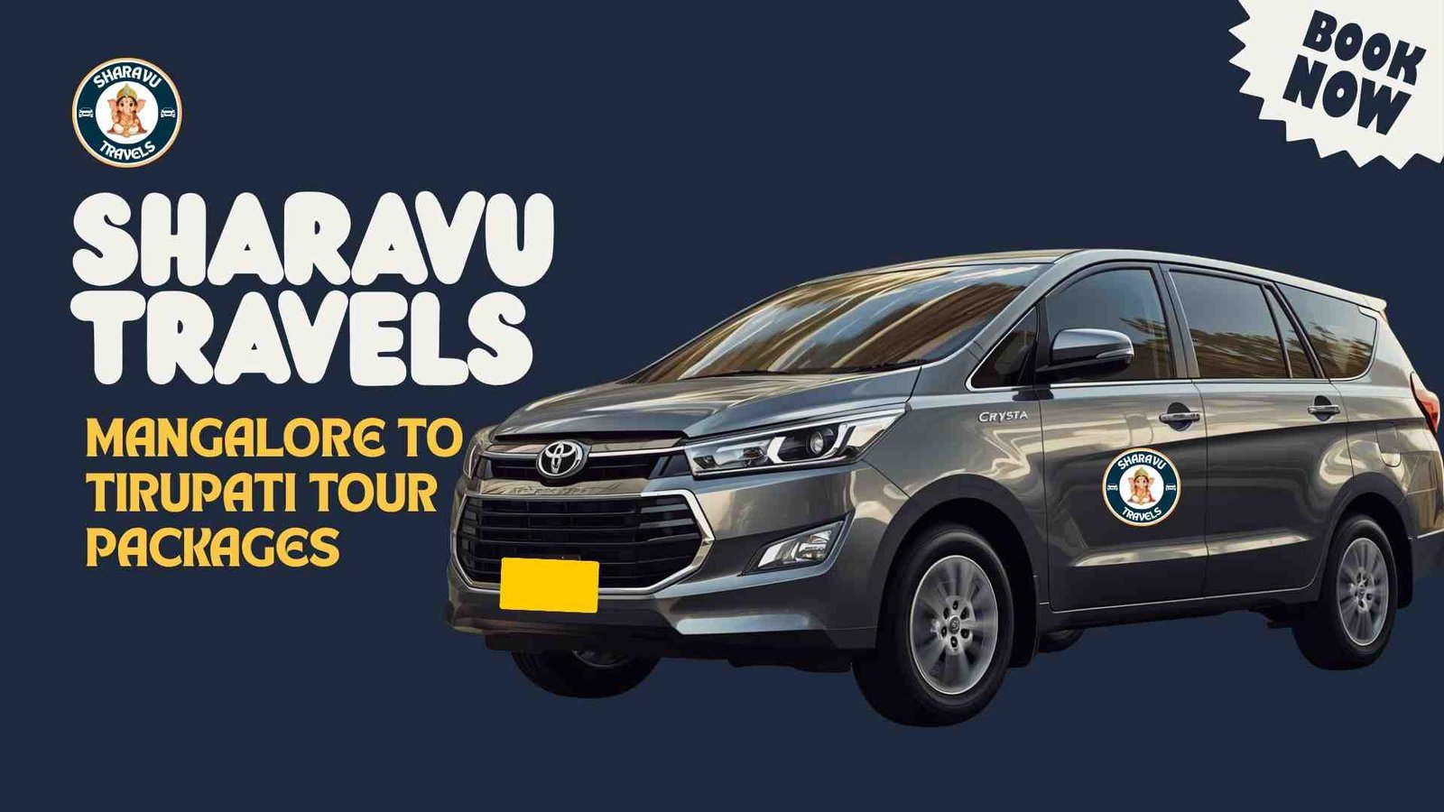 Tirupati Tour Package from Mangalore by Sharavu Travels
